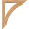 Ekena Millwork Thorton Traditional Smooth Bracket w/ Offset Brace, Western Red Cedar, 5 1/2"W x 32"D x 38"H BKT0604X32X38THR01SWR - alternate 2